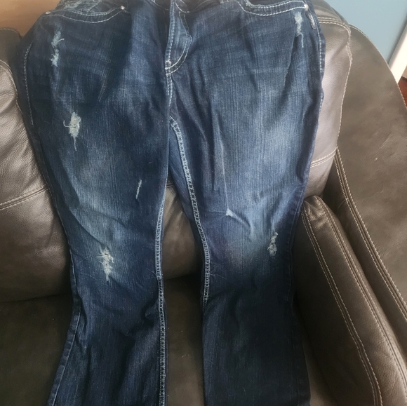 Silver Suki Jeans S20/L30 - Picture 3 of 5